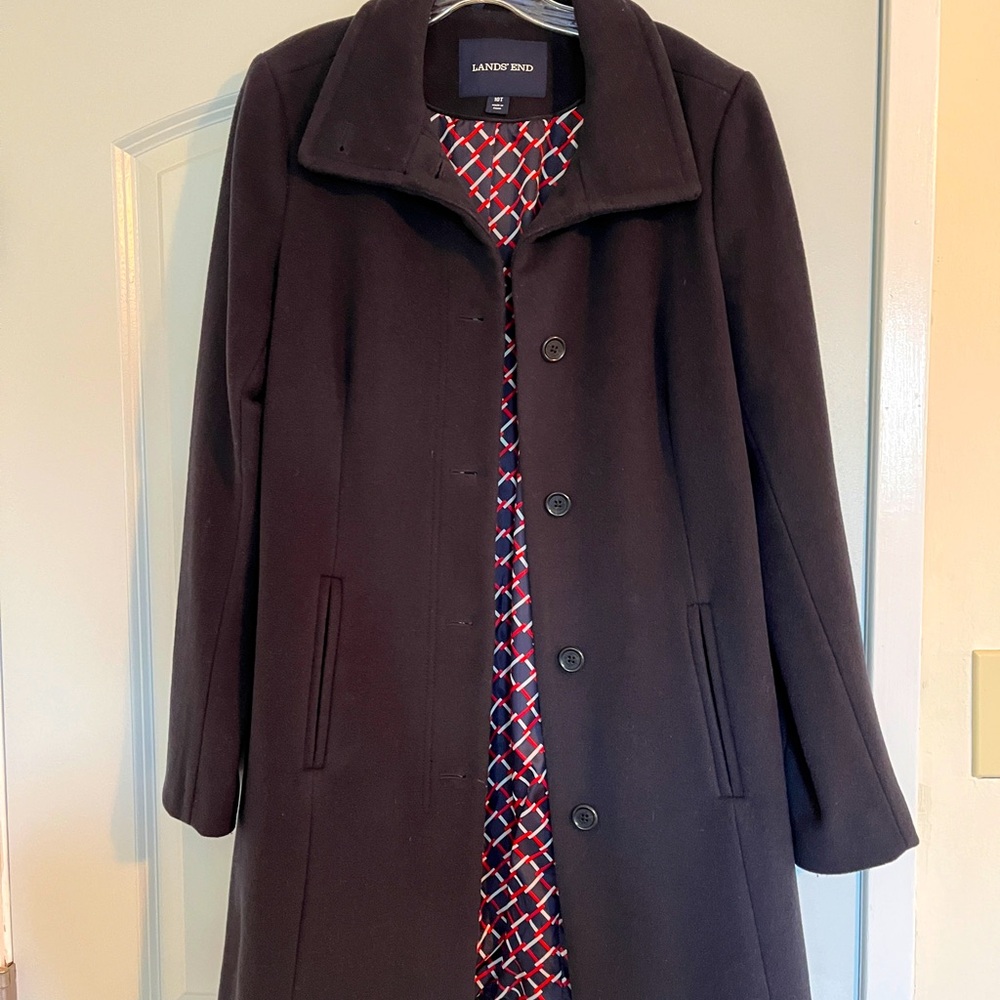 Land’s End Wool Overcoat size 10T